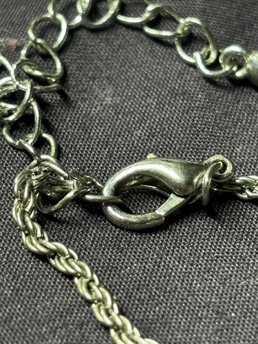 Kenneth Jay Lane White Apple Silver Pla. Green CZ No Longer For Sale Necklace! - Picture 13 of 14