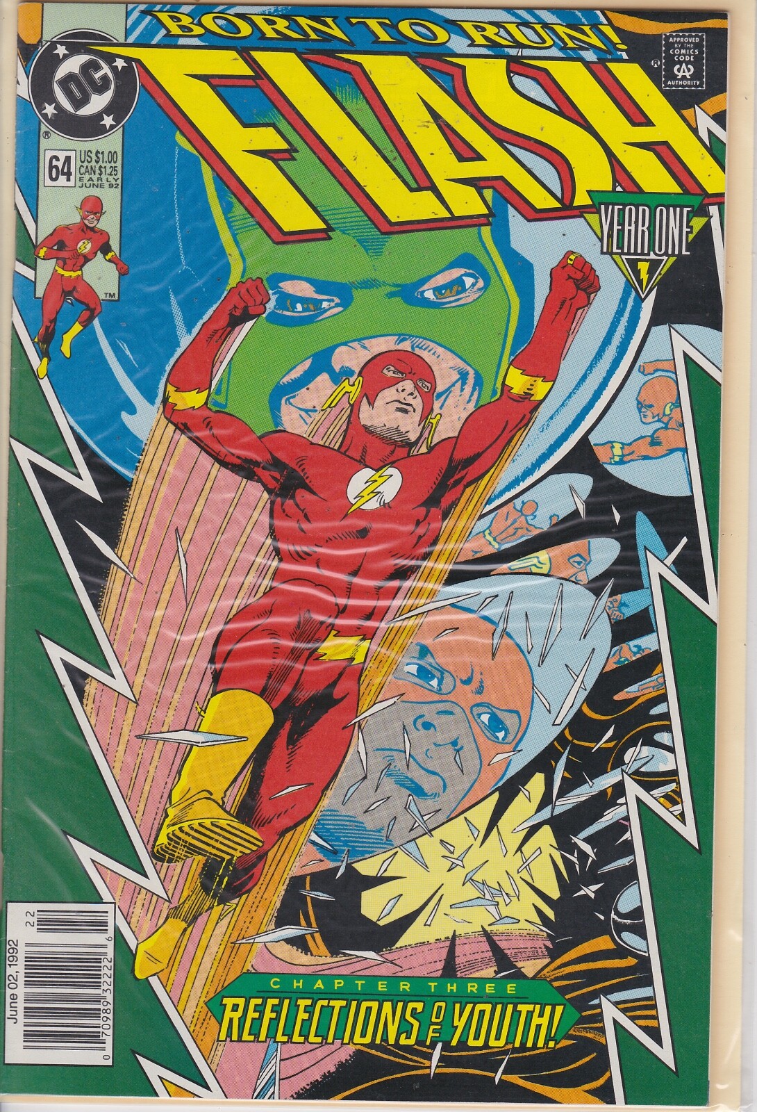 The Flash #64 June 1992 DC Comics Vintage Issue