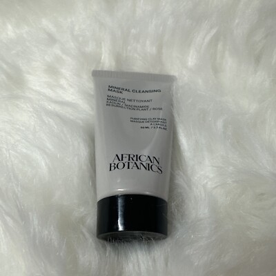 African Botanics Mineral Cleansing Mask 1.7 oz TRAVEL SIZE NWOB New SEALED