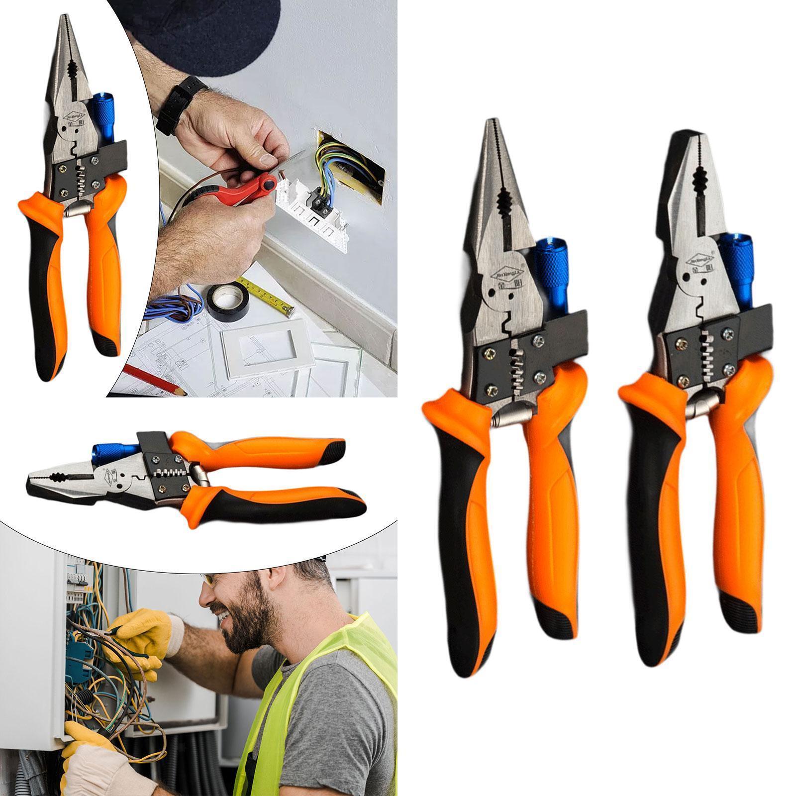 Multifunctional Wire Electrical Stripper Wire Cutter Portable Lightweight