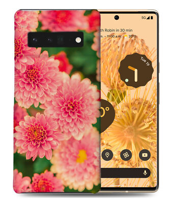 CASE COVER FOR GOOGLE PIXEL|PINK FLOWER WALLPAPER ROSES