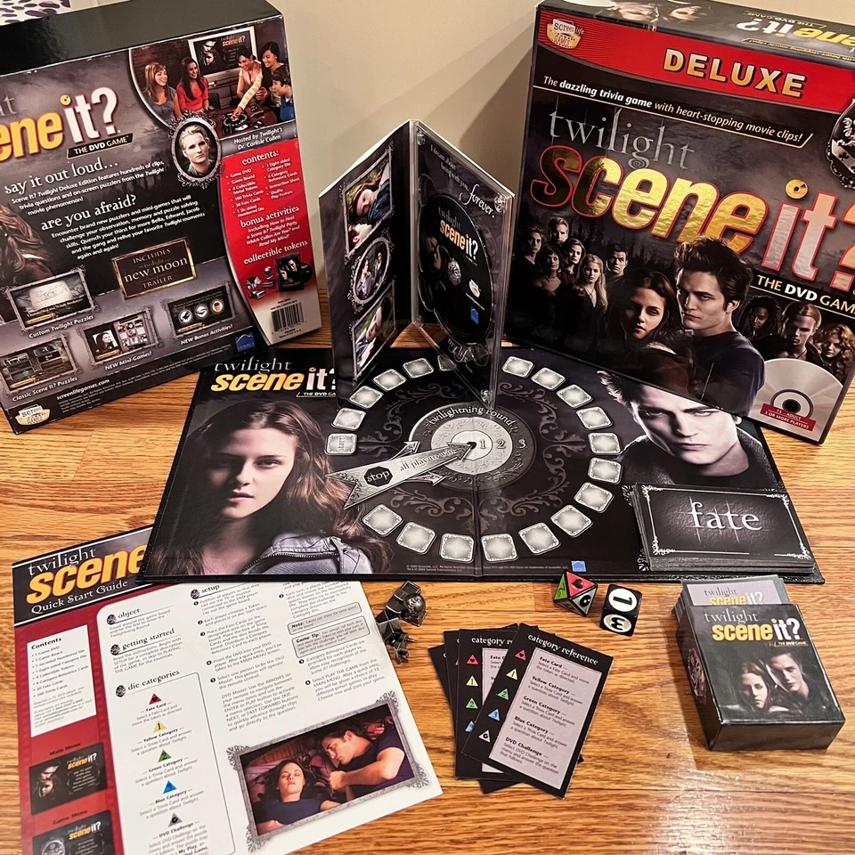 Twilight Scene It? Deluxe DVD game 2009 Complete Game - Image 2 of 4