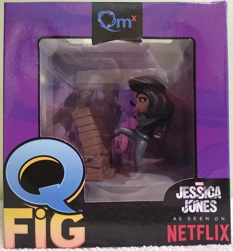 3.5" Marvel Comics Jessica Jones Q Fig Figure MIB Netflix Quantum Mechanix 2017