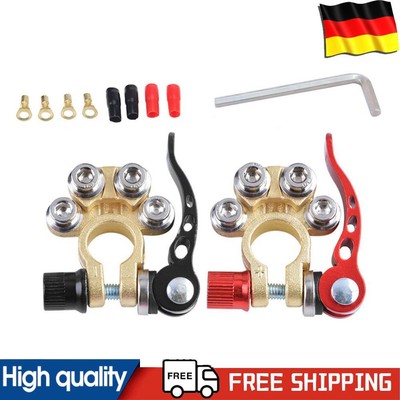 12V Quick Release Terminal Connectors Clip Copper Wire Cable Clamp for Boat Auto