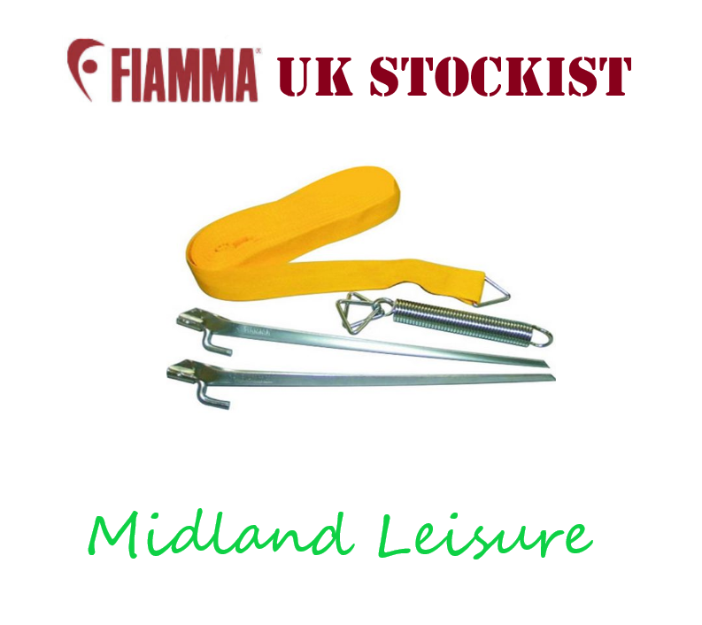 Fiamma Awning Tie Down Kit  Motorhome Caravan Camping Yellow f45 f80 98655-128
