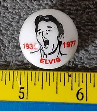 Vintage Elvis Presley Glass Marble