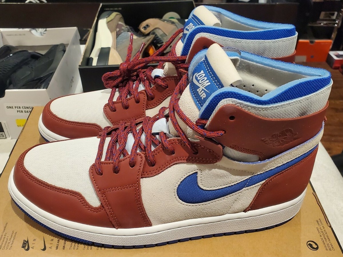 Nike Air Jordan 1 Zoom Air CMFT Redstone Blue CT0979-104
