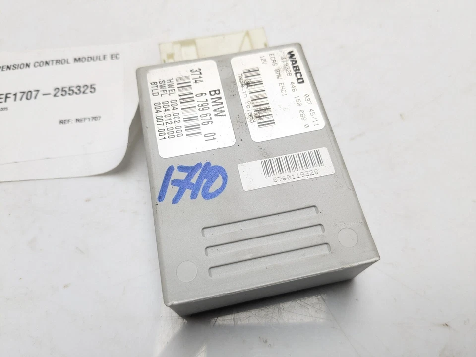 BMW 7 SERIES F02 AIR SUSPENSION CONTROL MODULE ECU 2011 6799676 - Image 2 of 4