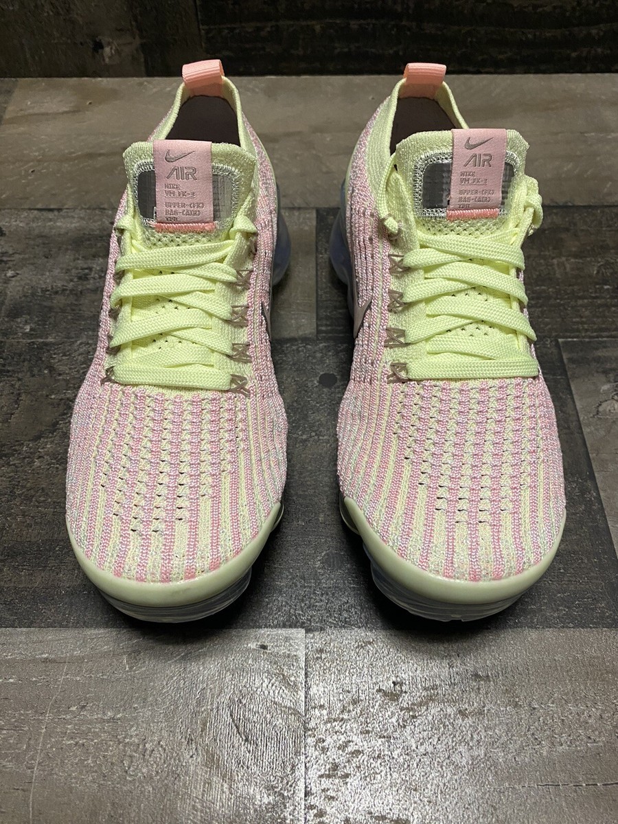 Nike Air Vapormax Flyknit 3 'Barely Volt Pink' Womens 5