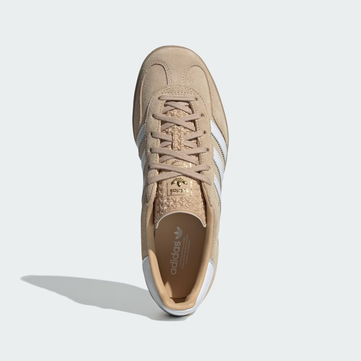 Size 9.5 - Adidas Gazelle Indoor Magic Beige W for sale online | eBay