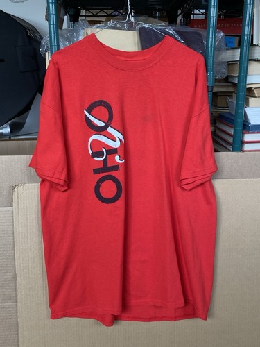 Yuengling Ohyo 2012 Cheers To One Year Graphic Double Sided Red Shirt Size XL - Picture 3 of 15