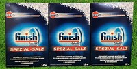 (2,75€/Kg) 3X Finish Calgonit Spezial Salz 1,2Kg Schutz Kalkablagerungen Vers.0€