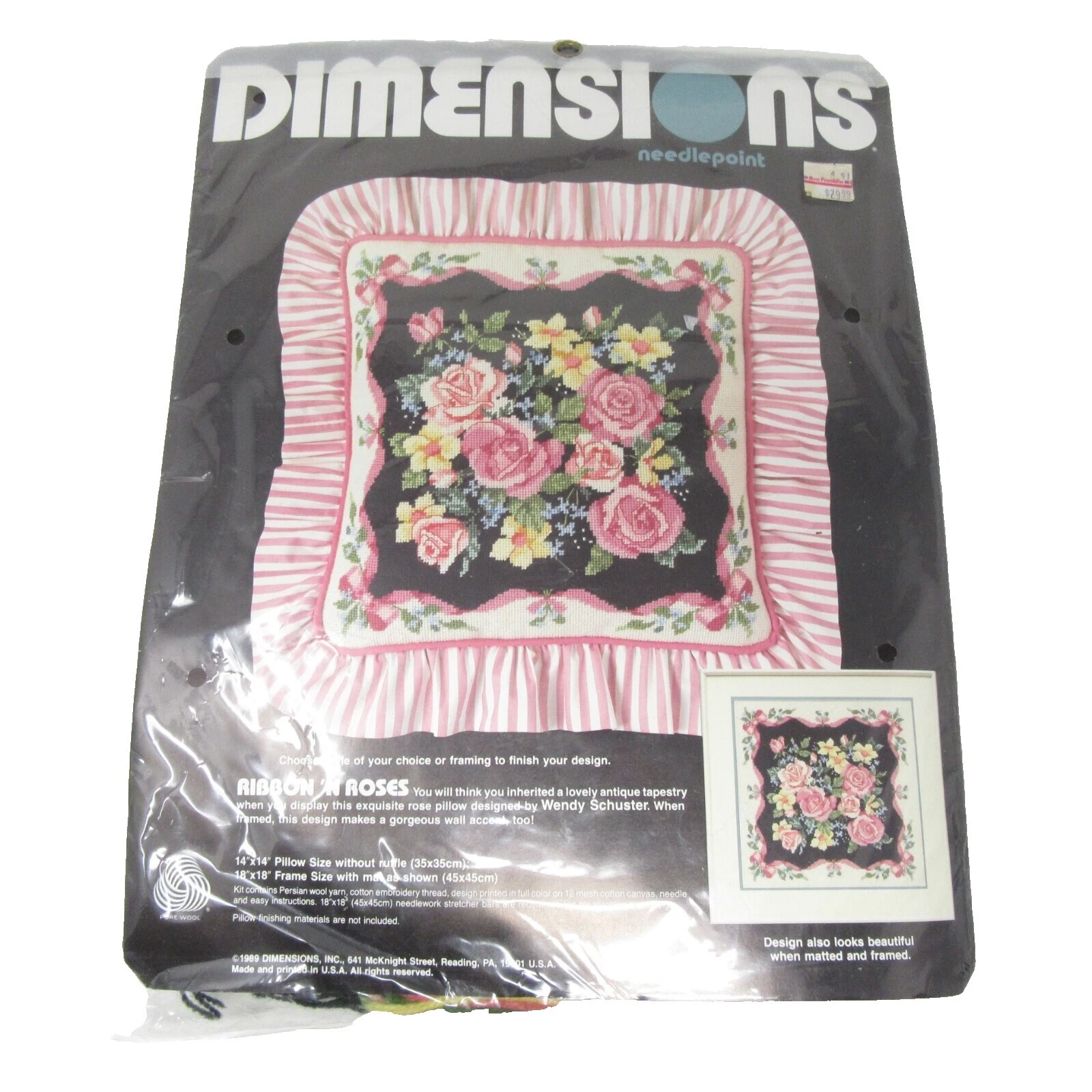 Flores y Plantas Dimensions kits de Bordado