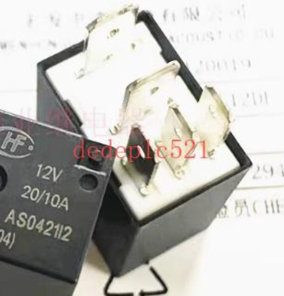 Relé automotriz 3 piezas nuevo HF HFV6/012Z-TR 12V 20A Foto 3 de 3