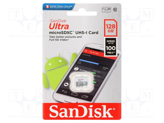 SanDisk - SanDisk microSD 128GB マイクロSDカード 6枚100M/秒 87c2b82b-9ecb-4dec-bc96-
