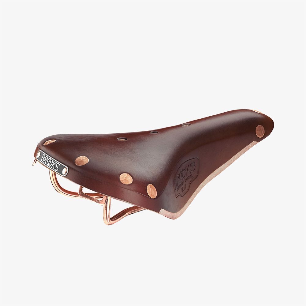 パーツ BROOKS B17 SPECIAL COPPER (BROWN) Brooks B17 Special Leather Saddle Brown + Copper | eBay