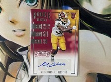 2016 Panini Contenders  Football Rookie Ticket Keith Marshall #112 Rookie Auto