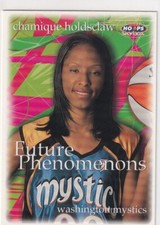 1999-00 SKYBOX NBA HOOPS RC CHAMIQUE HOLDSCLAW  WASHINGTON MYSTICS ROOKIE #-752