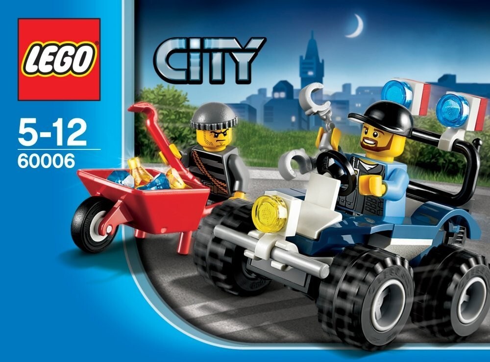 LEGO CITY Police ATV Off-Road Vehicle Set 60006