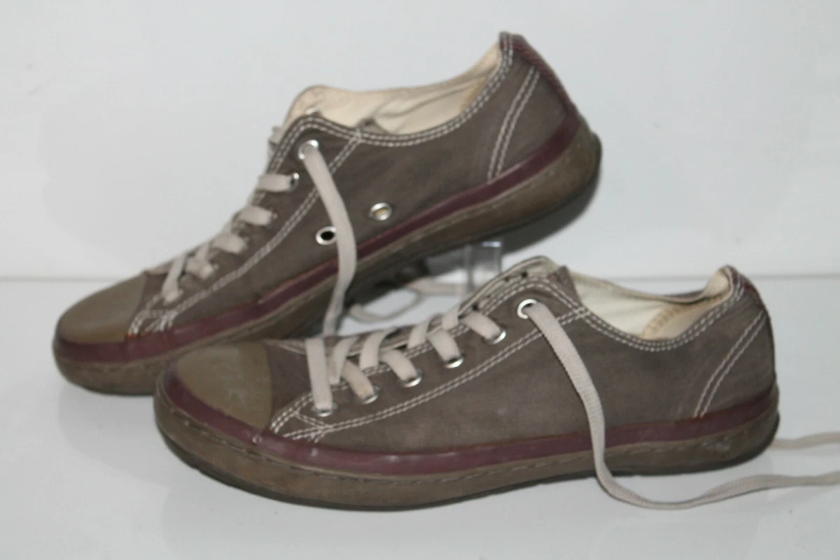 CONVERSE PREMIERE ALL Star Canvas Leather Brown and Tan Sneakers