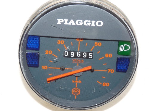 Vespa PK 50 S XL Rush - Tacho Tachometer contachilometri speedo - Veglia Piaggio - Bild 5 von 9