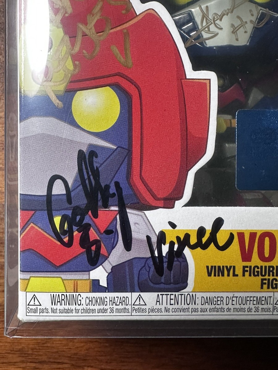 FUNKO POP! VOLTES V 897 SIGNED BY ALL CAST SDCC 2023 BIG BOYS