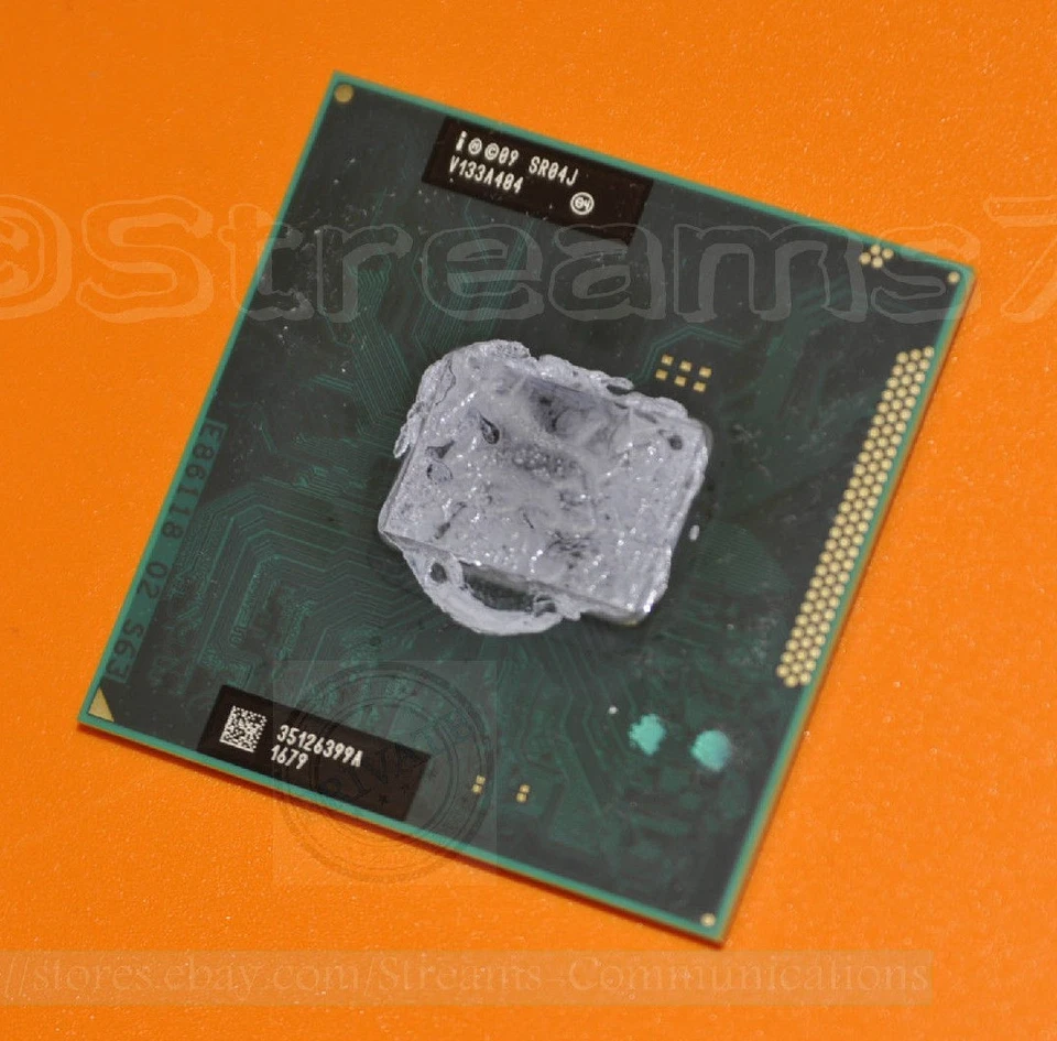 Procesador CPU para computadora portátil Intel Core i3-2330M 2.2GHz 2da generación para Samsung 300E5A Foto 2 de 3