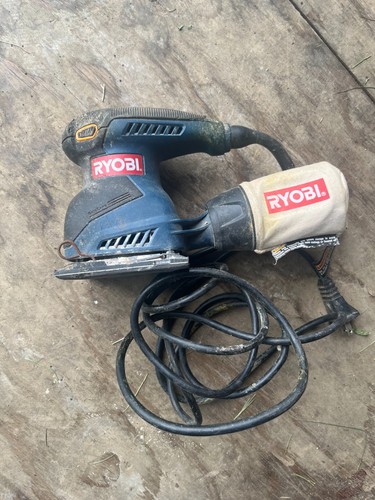 RYOBI 1/4" SHEET PALM SANDER S652D (AJ122366743) - Tested
