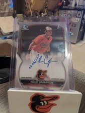 Adam Crampton 1st Chrome Prospect Auto - 2023 Bowman Chrome #CPA-CAN
