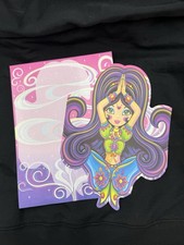 Vintage Lisa Frank Genie Girl Stationery Sheet Set