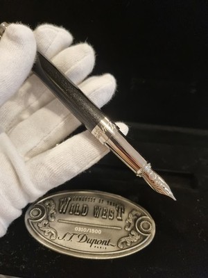 S.T. Dupont Conquest Of The Wild West Fountain Pen L.E. 410065, New In Box