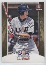 2015 Panini USA Baseball Box Set 15U National Team CJ Brown #52 0h1