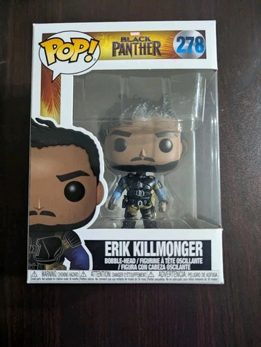 Funko Pop! Marvel - Black Panther -Erik Killmonger #278