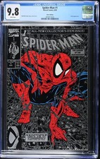 SPIDER-MAN #1 SILVER EDITION CGC 9.8 TODD MCFARLANE COVER