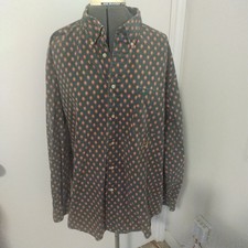 Vintage Tommy Hilfiger Long Sleeve Button Up Shirt Men's XL