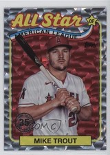 2024 Series 2 1989 Topps Baseball All-Stars Mega Box Foilboard Mike Trout 1i1v