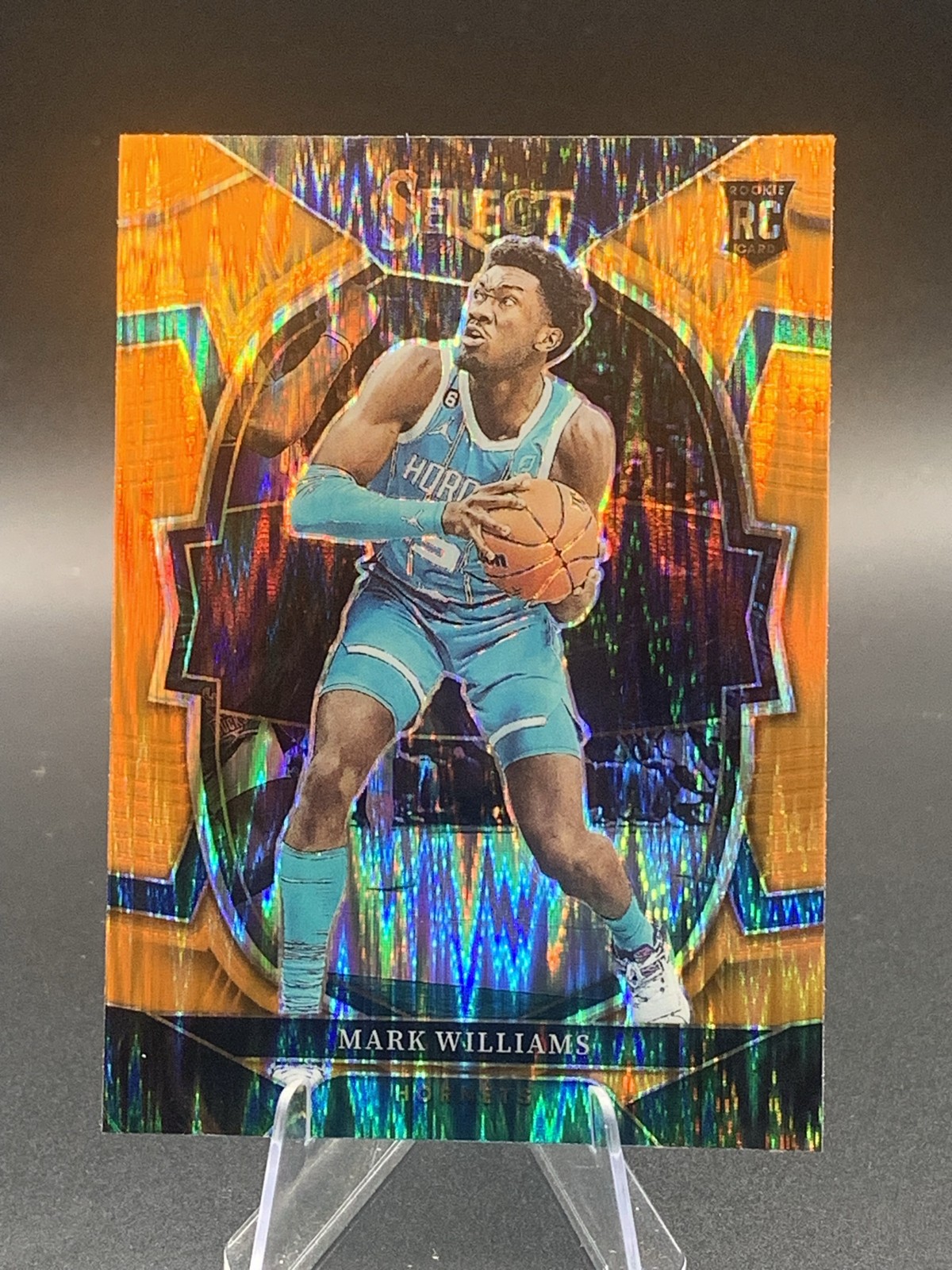 2022-23 Panini Select - Concourse Mark Williams #93 Orange Flash Prizm (RC)
