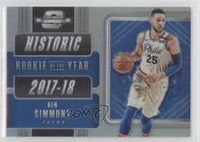 2018-19 Panini Contenders Optic Historic Rookies of the Year Ben Simmons #1 8d2