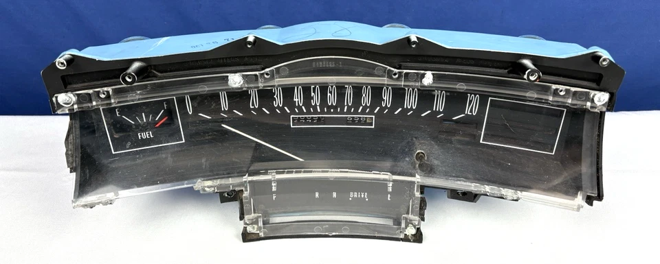 Velocímetro Cadillac Gauge Cluster 1971-73 56 k millas El Dorado 1971 1972 1973 Foto 4 de 4