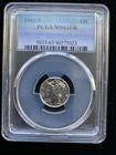 1941 Mercury Dime PCGS MS63FB 10C Silver San Francisco KM#140