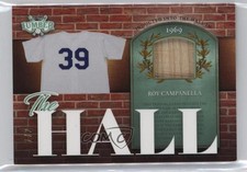 2022 Leaf Lumber The Hall Relics Emerald 1/2 Roy Campanella #TH-51 HOF 0h28