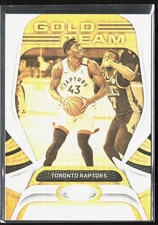 2020-21 Panini Certified Pascal Siakam Gold Team #28 Toronto Raptors BASKETBALL