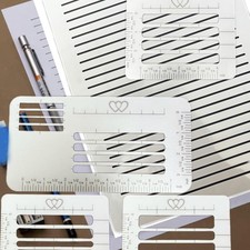 Envelope Addressing Guide Stencils Templates for Practicing