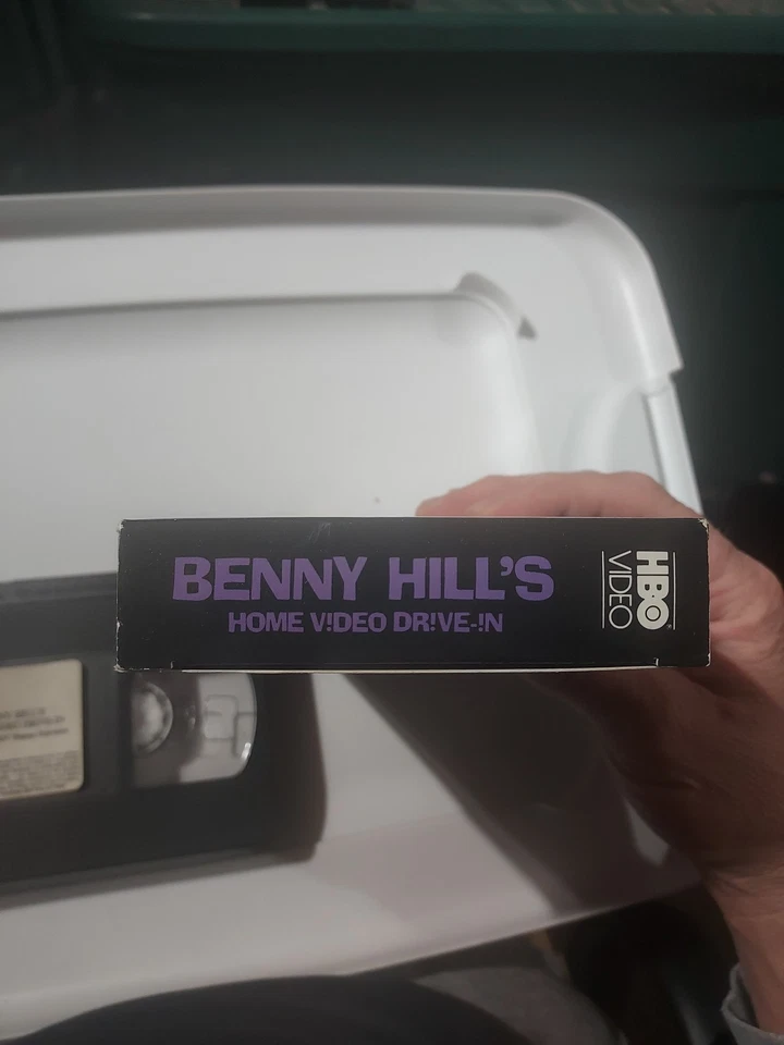 Benny Hill's Home Video Drive-In VHS Absurd British Sketch Comedy Show - Image 4 of 4