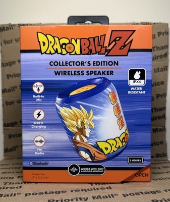 Dragon Ball Z Collector's Edition Wireless Bluetooth Speaker Goku Vegeta New