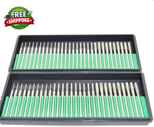 60 Pcs Diamond Drill Bits 1Mm 2Mm 3Mm Mix Set Jewelry Drill Bits for Jewelry Sea