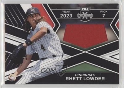 2023 Panini Elite Extra Edition First Round Materials Rhett Lowder #FR-RHL 1kp3