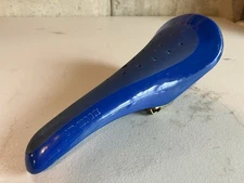 Vintage 1984 GT BMX Stamped Old School BMX Ariake Saddle - Blue