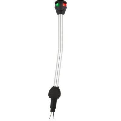 Attwood LightArmor 14 in. Bi-Color Angled LED Navigation Pole Light