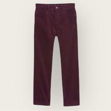 NWT GAP Boys Original Maroon Corduroy Pants Casual Warm Winter Classic Cotton